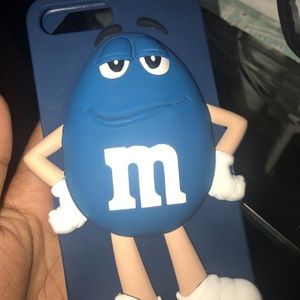 m&m iphone 7+ phone case